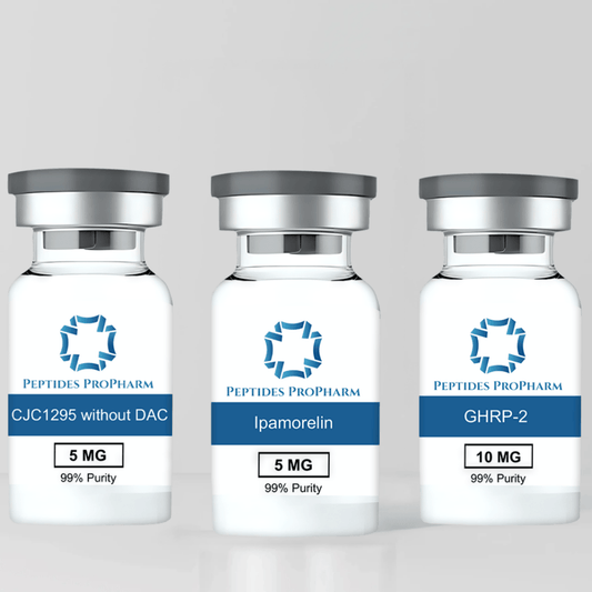 Trio Stack: Ipamorelin + CJC 1295 + GHRP2 - Peptides ProPharm